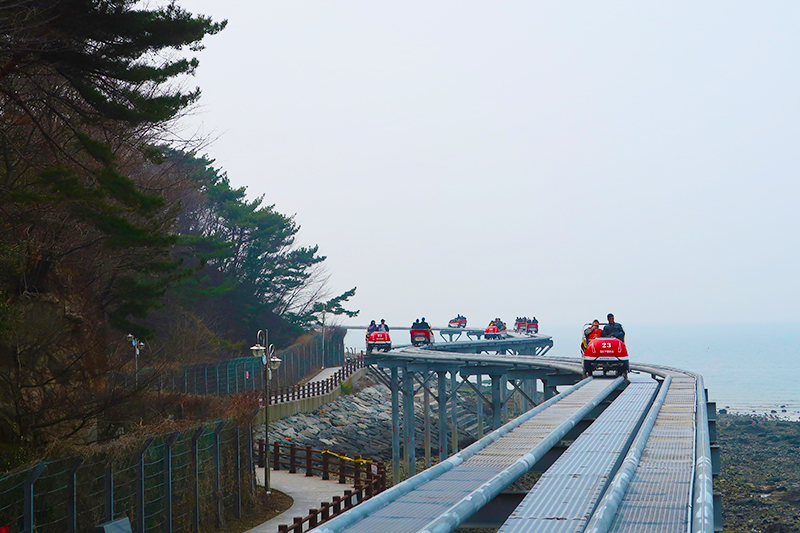boryeong-korea-skybike-daecheon-beach-view-of-track